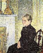 Portrait de Madame Charles Maus Theo Van Rysselberghe